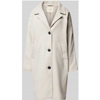 FREE/QUENT Mantel mit Leistentaschen Modell 'MELLON' in Offwhite, Größe XL von FREE/QUENT