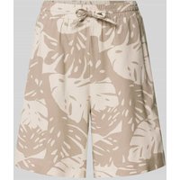 FREE/QUENT Relaxed Fit Bermudas mit Tunnelzug Modell 'Lavisco' in Taupe, Größe XL von FREE/QUENT