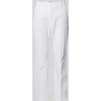 FREE/QUENT Slim Fit Stoffhose mit verkürztem Schnitt Modell 'Isadora' in Offwhite, Größe XXL von FREE/QUENT