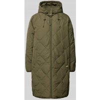 FREE/QUENT Steppmantel mit Kapuze Modell 'Signa' in Khaki, Größe XL von FREE/QUENT
