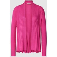 FREE/QUENT Strickjacke in Ripp-Optik Modell 'CLAUDISSE' in Pink, Größe S von FREE/QUENT