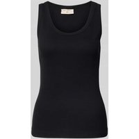 FREE/QUENT Tanktop in Ripp-Optik Modell 'Hi' in Black, Größe M von FREE/QUENT
