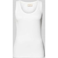 FREE/QUENT Tanktop in Ripp-Optik Modell 'Hi' in Offwhite, Größe M von FREE/QUENT