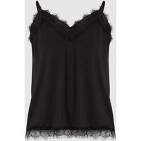 FREE/QUENT Top im Lingerie-Look Modell 'Bicco' in Black, Größe XS von FREE/QUENT