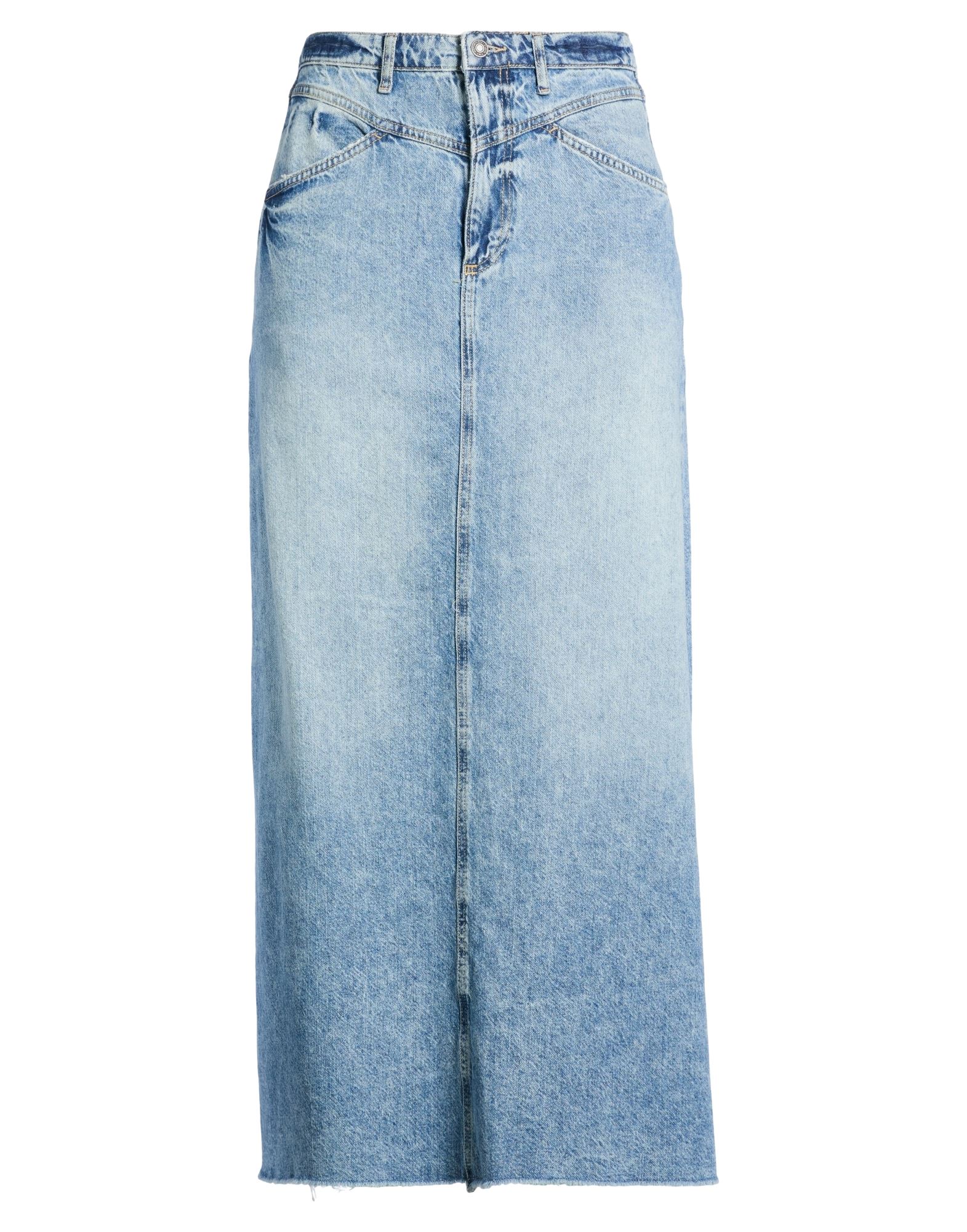 FREE PEOPLE Jeansrock Damen Blau von FREE PEOPLE
