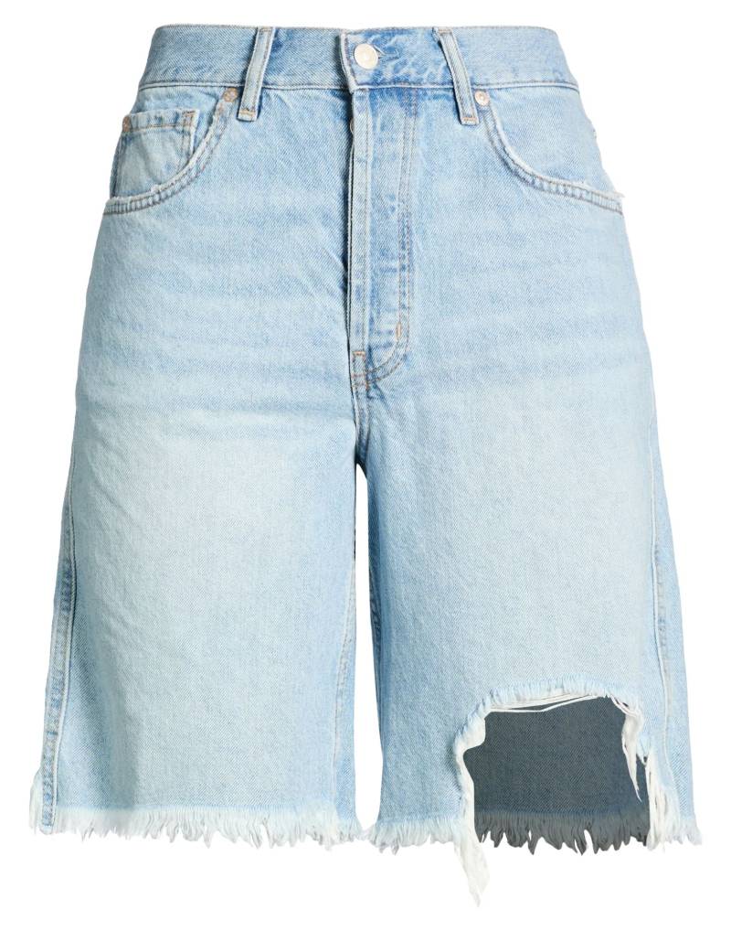 FREE PEOPLE Jeansshorts Damen Blau von FREE PEOPLE