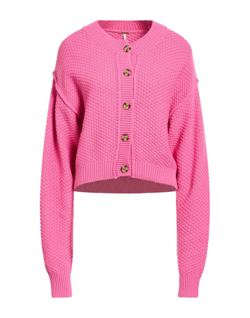 FREE PEOPLE Strickjacke Damen Fuchsia von FREE PEOPLE
