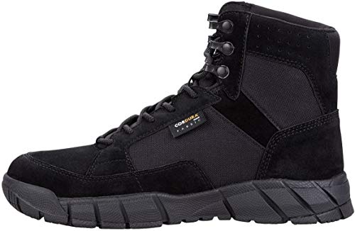 FREE SOLDIER Herren Stiefeletten Ultralight Military Tactical Arbeit Stiefel Knöchelhoch 6" Inch Zoll Spitze bis atmungsaktiv Desert Boots (Schwarz, 43) von FREE SOLDIER