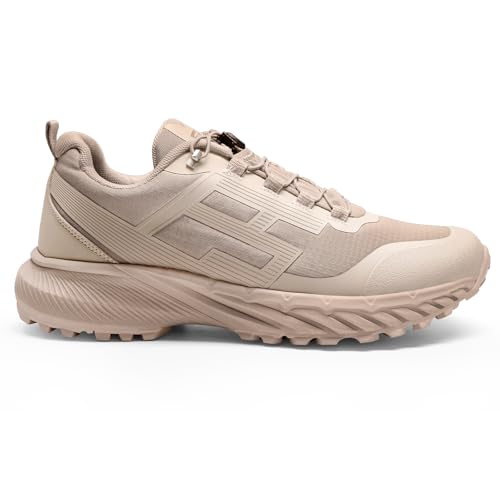 FREE SOLDIER Herren Walkingschuhe Trailrunning Traillaufschuhe Straßenlaufschuhe Laufschuhe Atmungsaktive Leichte rutschfeste Casual Wandern Trekking Schuhe für Männer von FREE SOLDIER