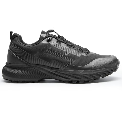 FREE SOLDIER Herren Walkingschuhe Trailrunning Traillaufschuhe Straßenlaufschuhe Laufschuhe Atmungsaktive Leichte rutschfeste Casual Wandern Trekking Schuhe für Männer von FREE SOLDIER