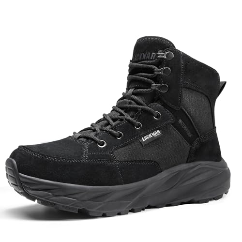 FREE SOLDIER LACKWAR ETPU Stiefel Herren Wanderstiefel Tactical Kampfstiefel Outdoor Military Boots Männer Wanderschuhe zum Trekking, Jagen, Arbeiten, Armee, Combat von FREE SOLDIER