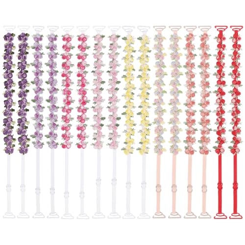 FREEBLOSS 8 Paar Dekorative BH Träger Verstellbare Florale BH Träger Ersatz Für Damen Unsichtbarer Kleidergurt Für Kleider FREEBLOSS 8 Paar Dekorative BH Träger Verstellbare Florale BH Träger Ersatz Für Damen Unsichtbarer Kleidergurt Für Kleider von FREEBLOSS