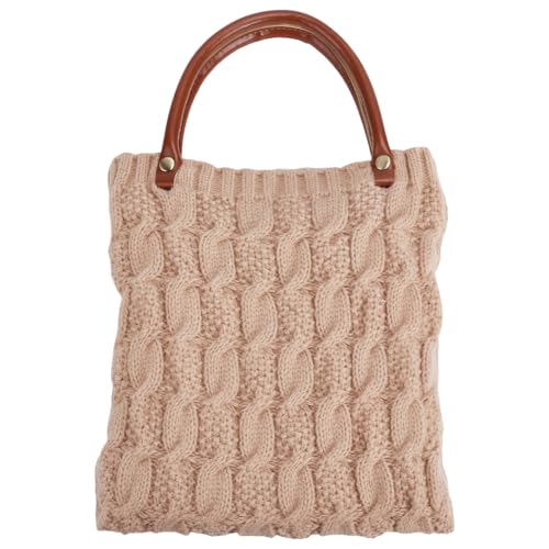 FREEBLOSS Gehäkelte Strandtaschen Boho Strick Strandtasche Für Frauen Gewebte Geldbörsen Für Frauen Schultertasche Für Reisen Und Urlaub von FREEBLOSS