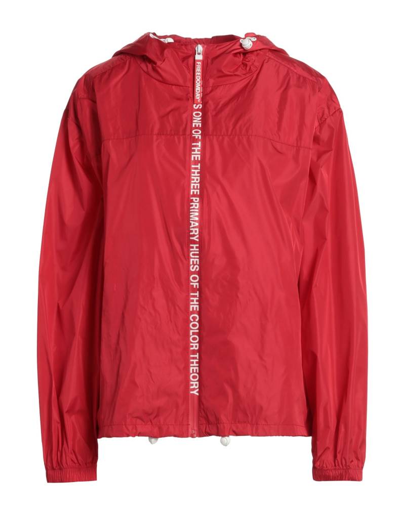 FREEDOMDAY Jacke & Anorak Damen Rot von FREEDOMDAY