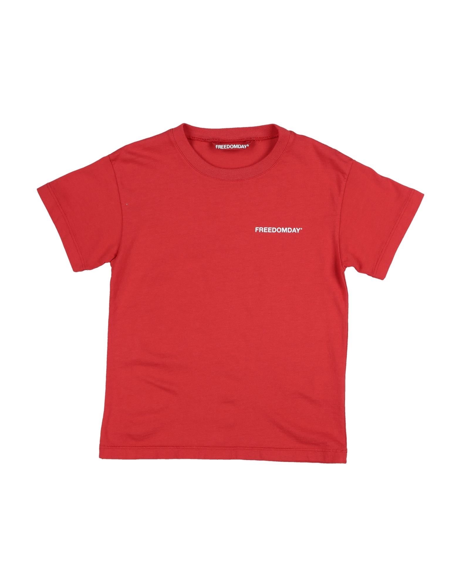 FREEDOMDAY T-shirts Kinder Rot von FREEDOMDAY