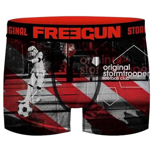 FREEGUN Calecon Herren Boxershorts Mikrofaser Stormtrooper, Football Club, M von FREEGUN