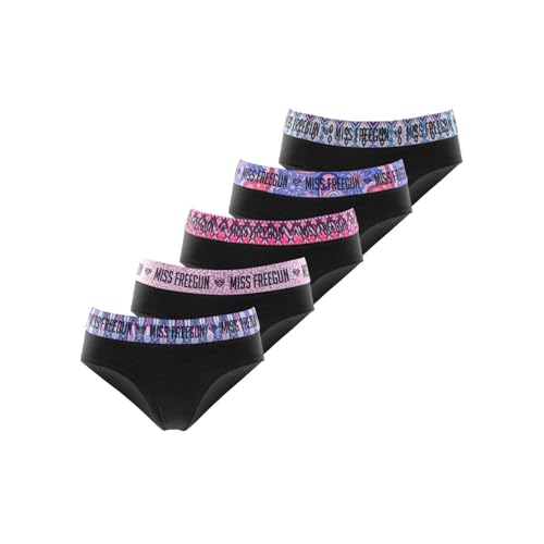 FREEGUN Damen Baumwoll-Unterwäsche, Bequem und Weich (5er Pack) Größe L von FREEGUN