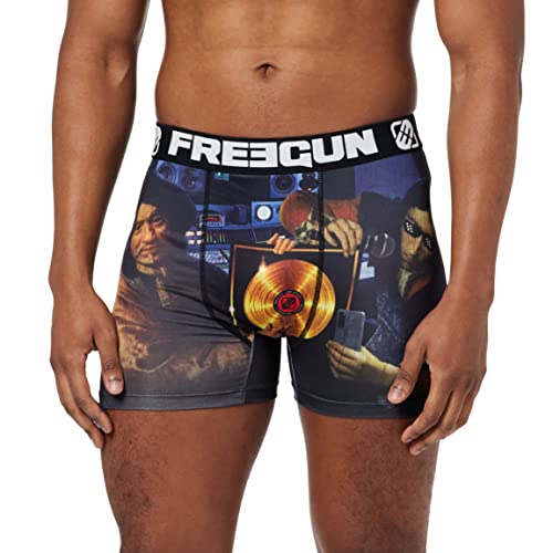 FREEGUN Herren Boxer Fgpa21/1/Bm Retroshorts, Rap, L von FREEGUN