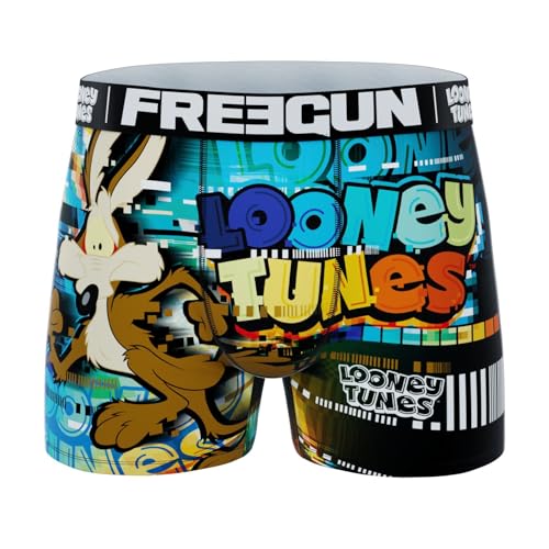 FREEGUN Herren-Boxershorts | Boxershorts für Herren mit Looney Tunes-Druck, weich und bequem, Boxershorts für Herren, kratzfeste Boxershorts für Herren, lustige Boxershorts, Größe M, Looney Tunes FREEGUN Herren-Boxershorts | Boxershorts für Herren mit Looney Tunes-Druck, weich und bequem, Boxershorts für Herren, kratzfeste Boxershorts für Herren, lustige Boxershorts, Größe M, Looney Tunes von FREEGUN