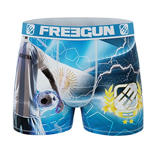 FREEGUN Herren Boxershorts fgpa24/1/bm Retroshorts, Arg, XL von FREEGUN