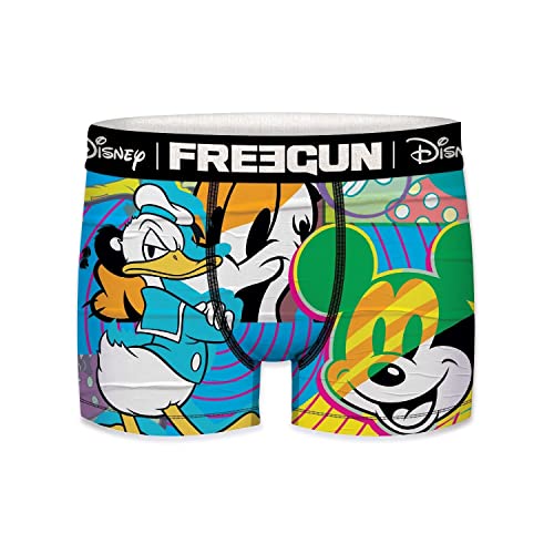 Boxershorts Junge Disney, Unterwäsche Für Junge Leute, Donald Duck, Ohne Verformung, Grün Blau, 8/10 Jahre von FREEGUN