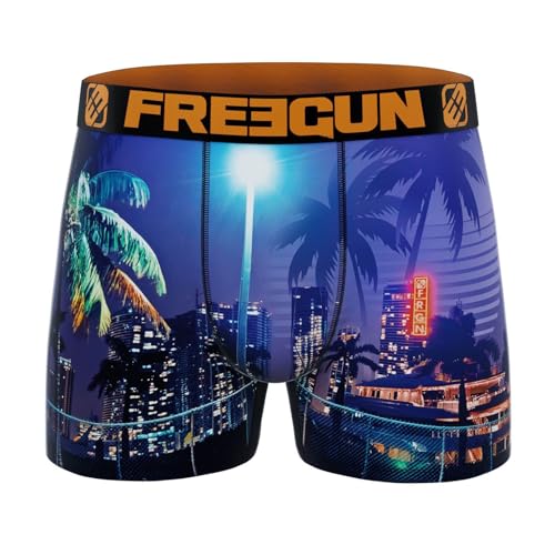 FREEGUN Summer Collection Herren-Boxershorts, Miami, XL von FREEGUN