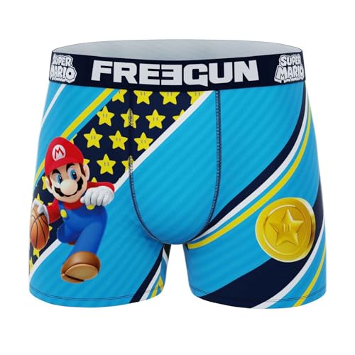 FREEGUN Super Mario Bros Herren-Boxershorts, Mario 8.4, XL FREEGUN Super Mario Bros Herren-Boxershorts, Mario 8.4, XL von FREEGUN