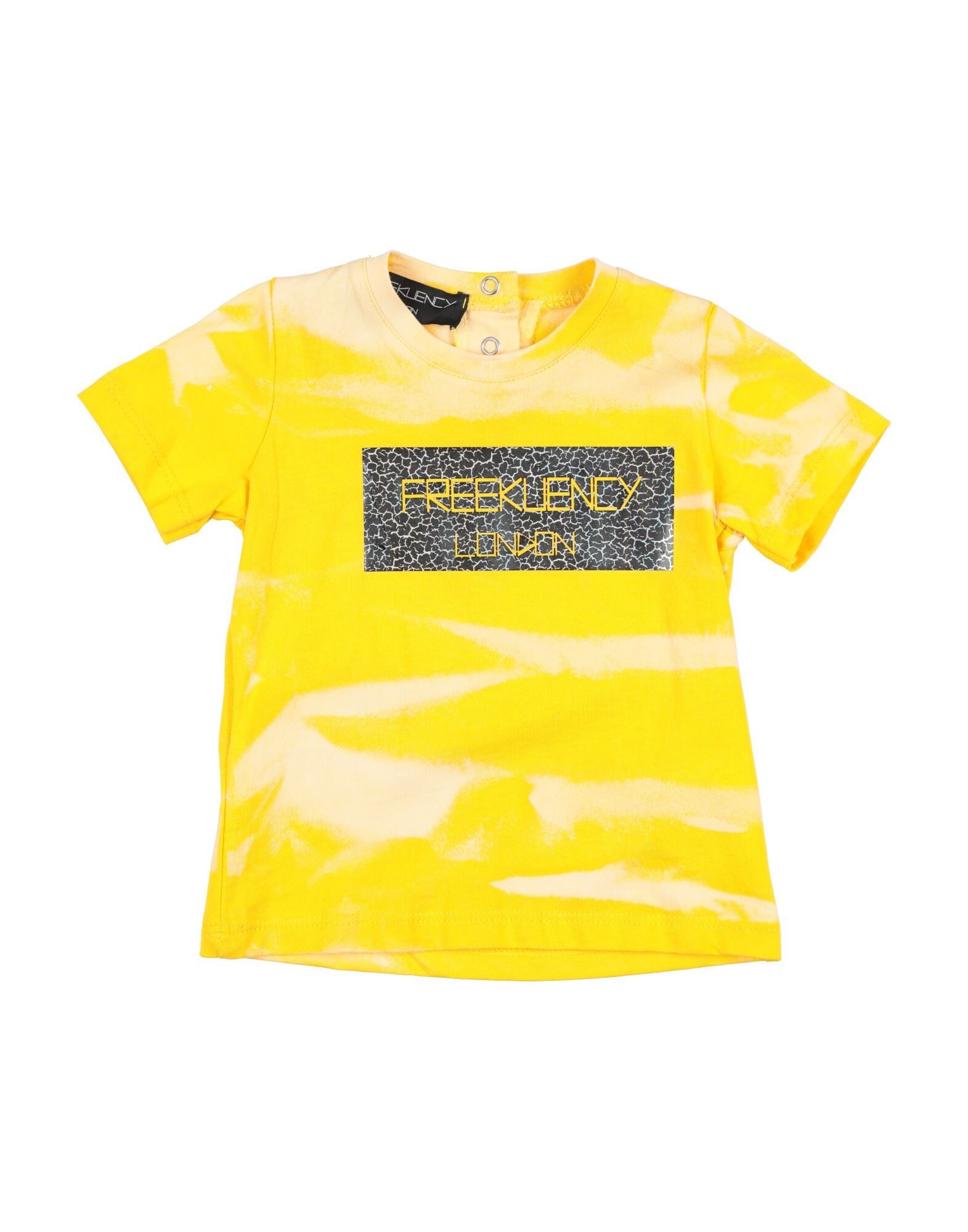 FREEKUENCY BASE LONDON T-shirts Kinder Gelb von FREEKUENCY BASE LONDON