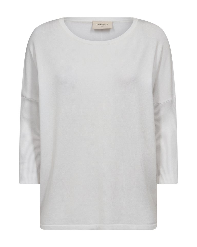 FREEQUENT Strickpullover FQJONE-PU mit 3/4 Armen von FREEQUENT