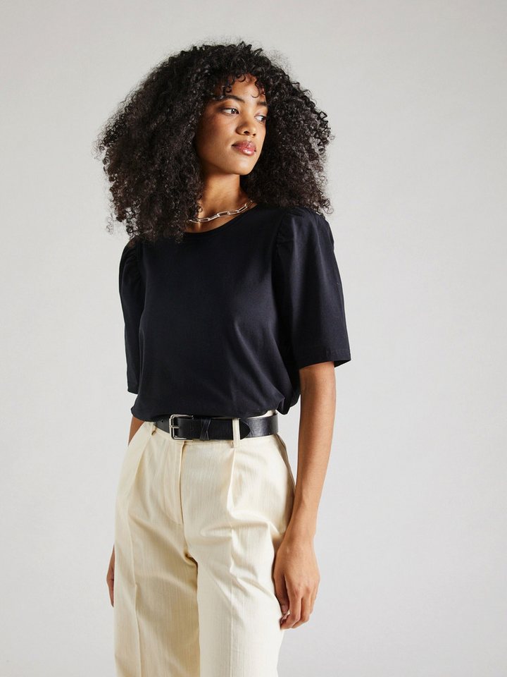 FREEQUENT T-Shirt FENJA (1-tlg) Drapiert/gerafft von FREEQUENT