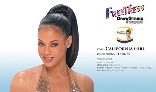 Shake N Go Freetress Drawstring Ponytail - California Girl #1 by Freetress von FREETRESS BRAIDS