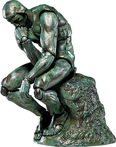 MERCHANDISING LICENCE Freeing The Table Museum Figma Actionfigur The Thinker 15 cm, Mehrfarbig, Standard, Cookie Padding H Geldbörse von FREEing
