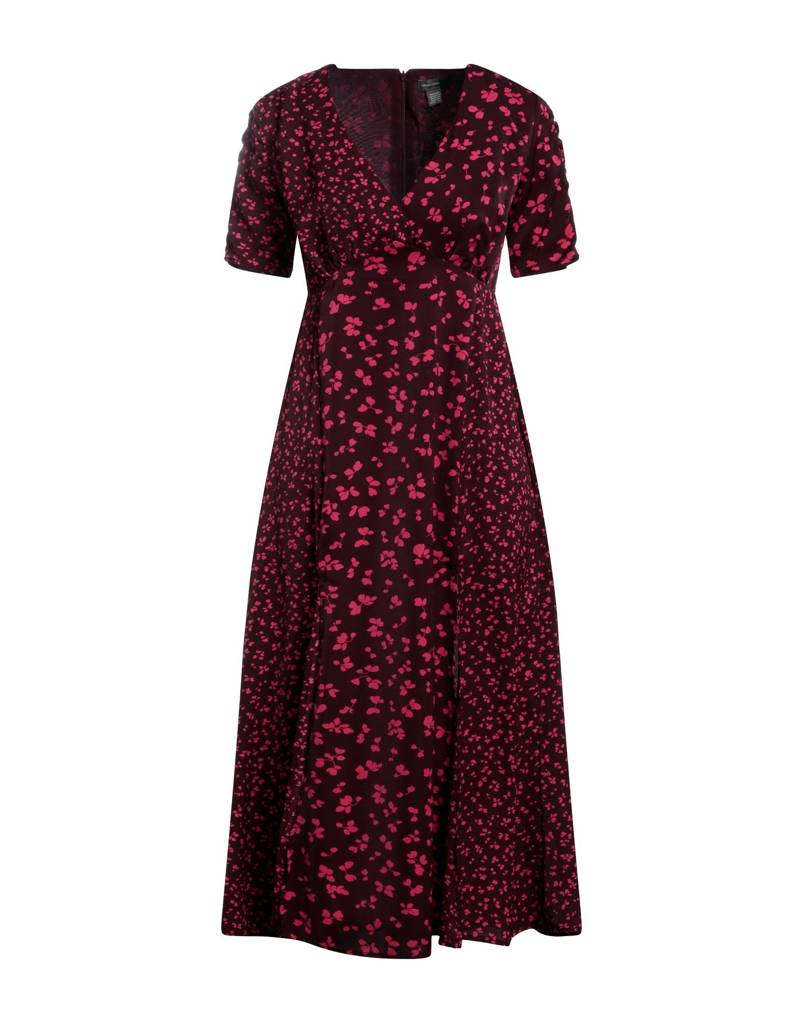 FRENCH CONNECTION Midi-kleid Damen Bordeaux von FRENCH CONNECTION