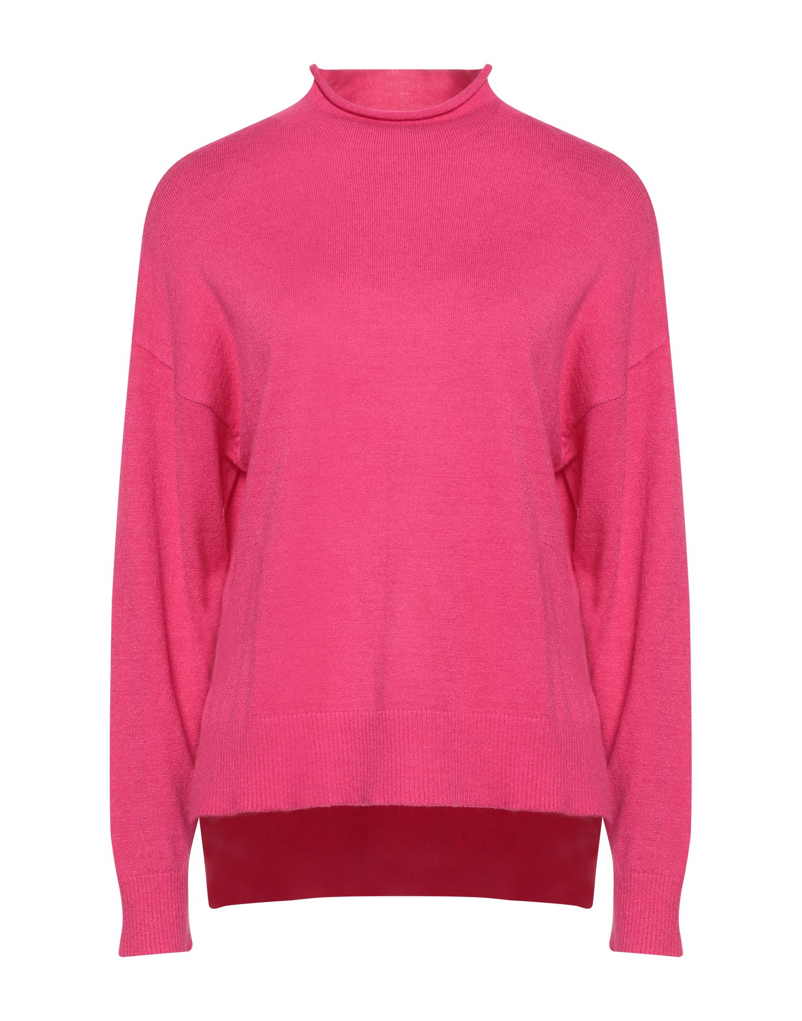 FRENCH CONNECTION Rollkragenpullover Damen Fuchsia von FRENCH CONNECTION