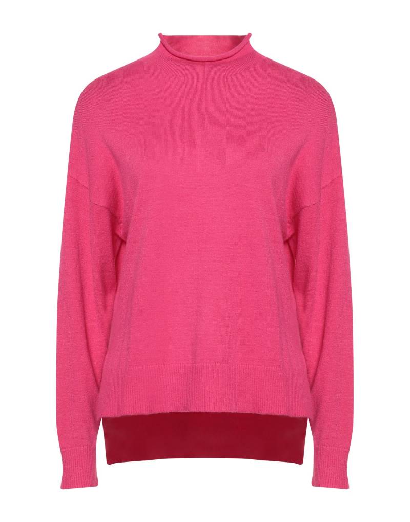 FRENCH CONNECTION Rollkragenpullover Damen Fuchsia von FRENCH CONNECTION