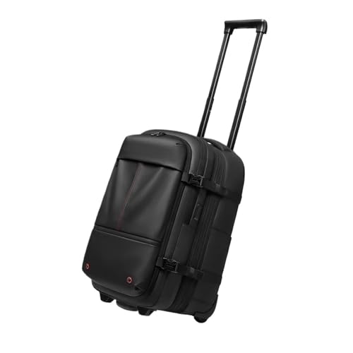FREOJGU Rucksack-Trolley Reisetrolley Kompressions-Business-Rucksäcke Pumpe for Mann Rollrucksack auf Rädern Gepäck Rolltaschen for Boardable von FREOJGU