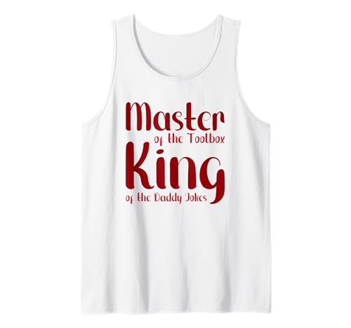 Herren Master of the Toolbox King of the Daddy Witze Funny Tool Dad Tank Top Herren Master of the Toolbox King of the Daddy Witze Funny Tool Dad Tank Top von FRESAN Dad Fixing Force Fun Handyman Father’s Day