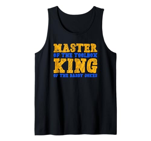 Herren Master of the Toolbox King of the Daddy Witze Funny Tool Dad Tank Top Herren Master of the Toolbox King of the Daddy Witze Funny Tool Dad Tank Top von FRESAN Dad Fixing Force Fun Handyman Father’s Day
