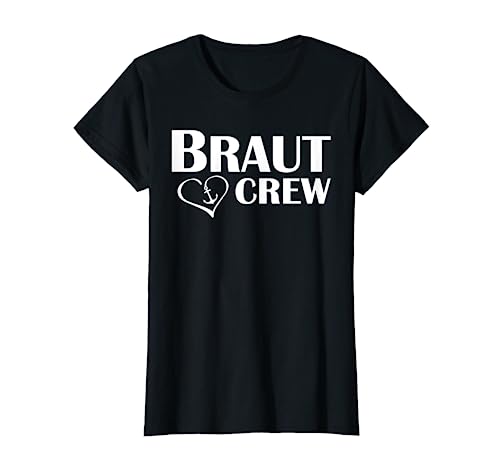 Braut Crew - Hochzeit - Mädels Junggesellinnen Abschied T-Shirt von FRESAN - Junggesellinnenabschied JGA - Party Braut