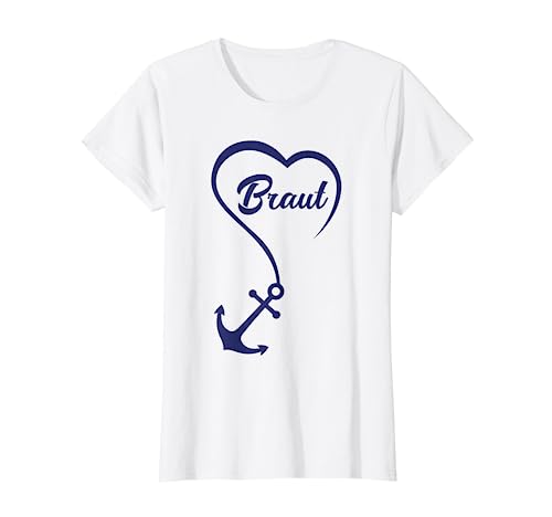 Junggesellinnenabschied - Anker - Hochzeit - Mädels - Braut T-Shirt von FRESAN - Junggesellinnenabschied JGA - Party Braut