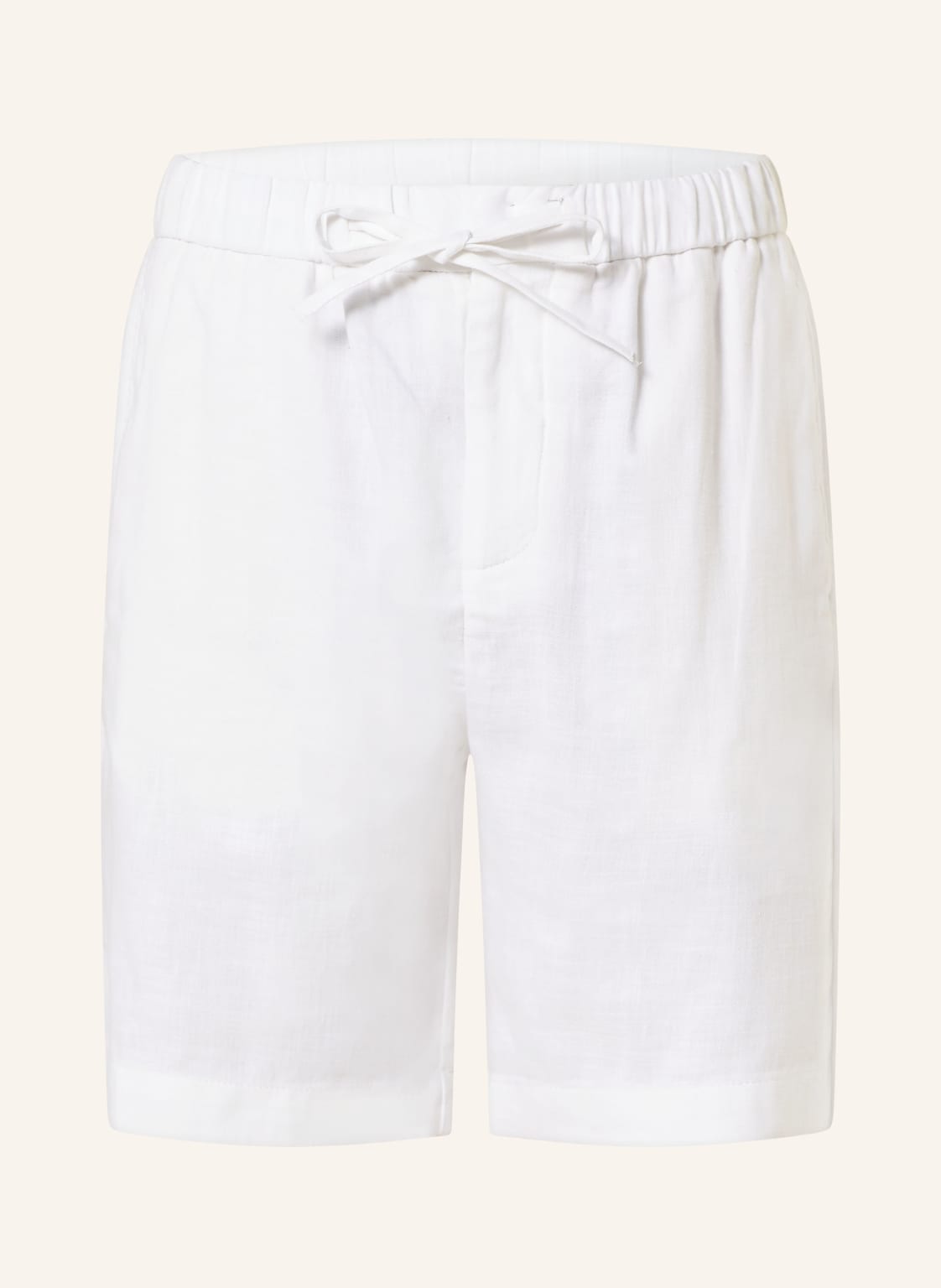 Frescobol Carioca Shorts Felipe Mit Leinen weiss von FRESCOBOL CARIOCA