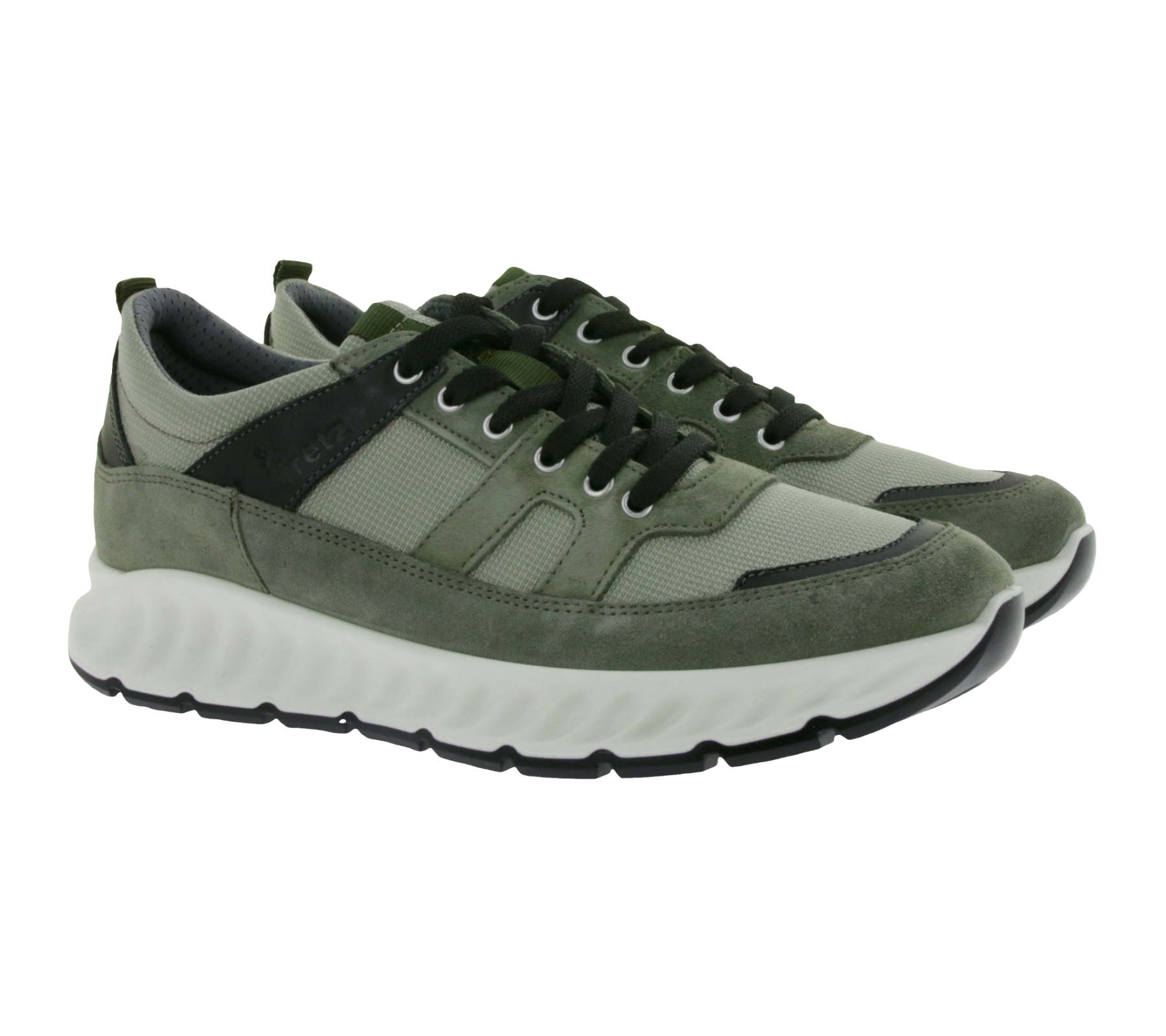 FRETZ men Saul Herren Sport-Schuhe mit Shock-Absorber Sneaker Made in Italy 6010.7889 16 Grau/Grün FRETZ men Saul Herren Sport-Schuhe mit Shock-Absorber Sneaker Made in Italy 6010.7889 16 Grau/Grün von FRETZ men