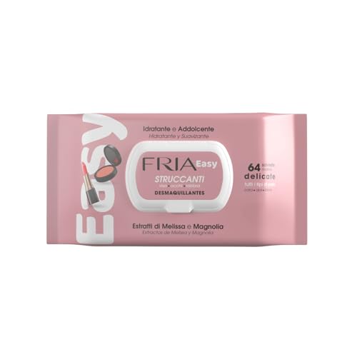 utility - make up remover wipes pack of 64 wipes von FRIA