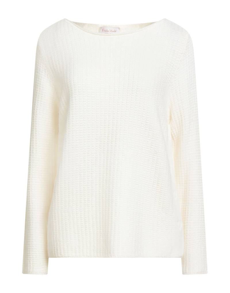 FRIDA MADÈ Pullover Damen Cremeweiß von FRIDA MADÈ