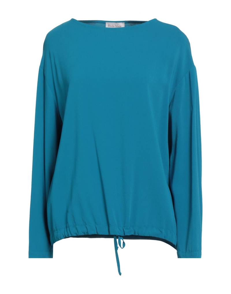 FRIDA MADÈ Top Damen Azurblau von FRIDA MADÈ