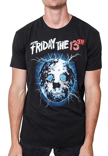Friday The 13th Jason Hockey Mask Herren T-Shirt, Schwarz, 3X-Groß Friday The 13th Jason Hockey Mask Herren T-Shirt, Schwarz, 3X-Groß von FRIDAY THE 13TH