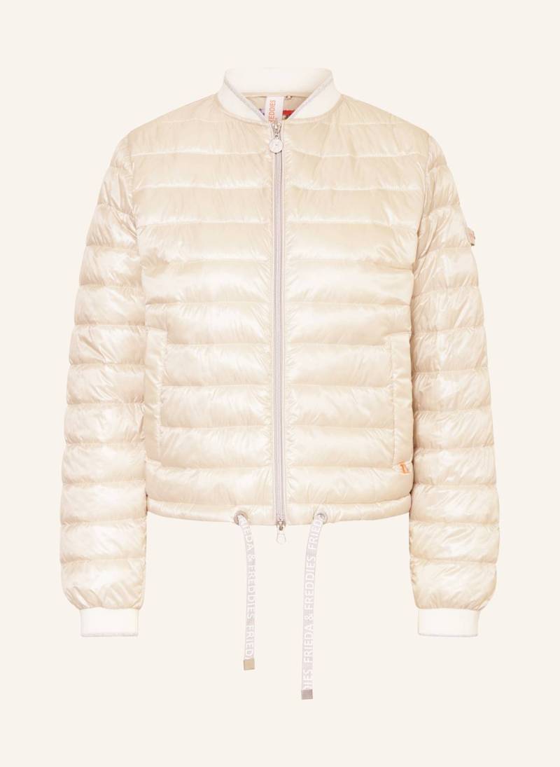 Frieda & Freddies Blouson Keira Mit Glitzergarn beige von FRIEDA & FREDDIES