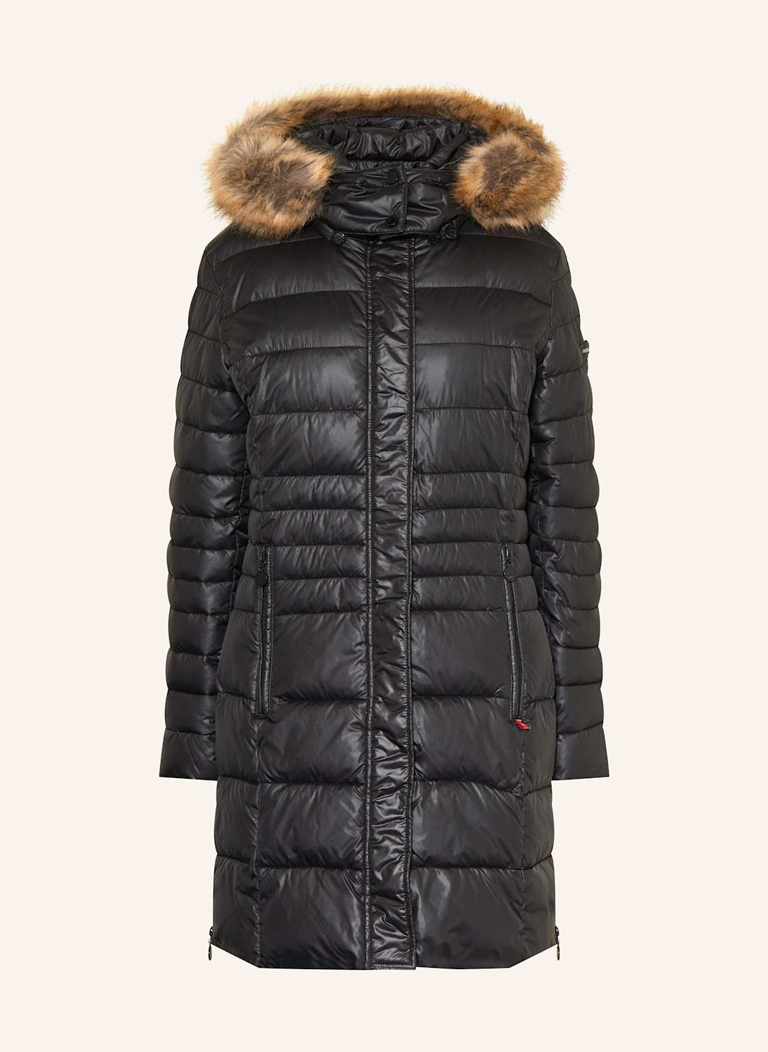 Frieda & Freddies Steppmantel Dalia 2 Mit Abnehmbarem Kunstpelz schwarz von FRIEDA & FREDDIES