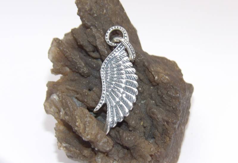 Handgemacht in Den Usa 925 Sterling Silber Engelflügel Anhänger von FRIENDSJEWELRYinc