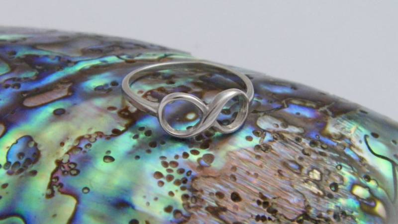Handgemacht.925 Sterling Silber Ring Mit Symbol Der Unendlichkeit - Maßanfertigung von FRIENDSJEWELRYinc